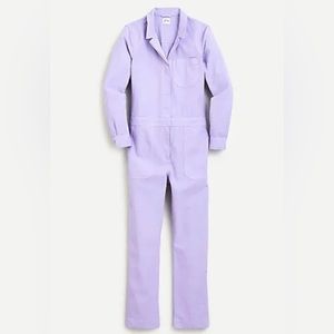 J. Crew Foundry Chino Coveralls Lilac New (AW339)